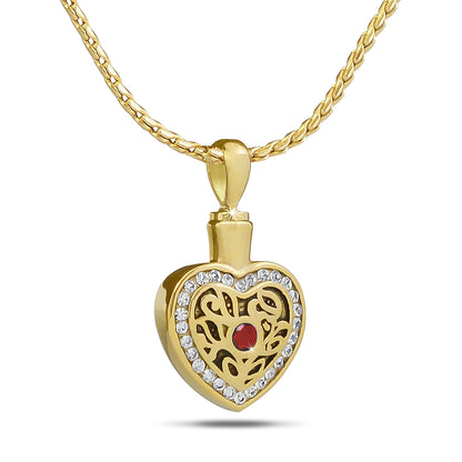 October w/ Opal Gold Steel Keepsake
