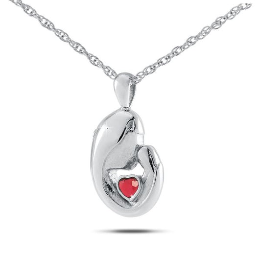 October w/ Opal Sterling Silver Keepsake